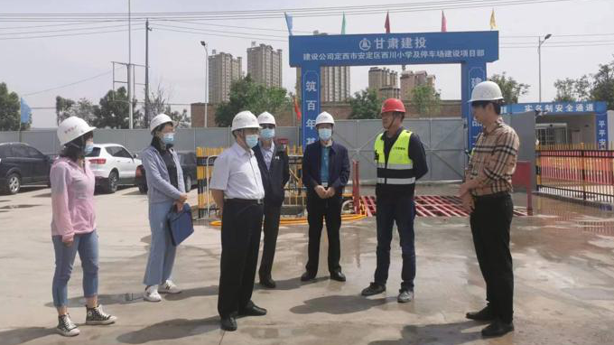 焦軍毅深入甘肅省建筑設計研究院有限公司項目現(xiàn)場調(diào)研